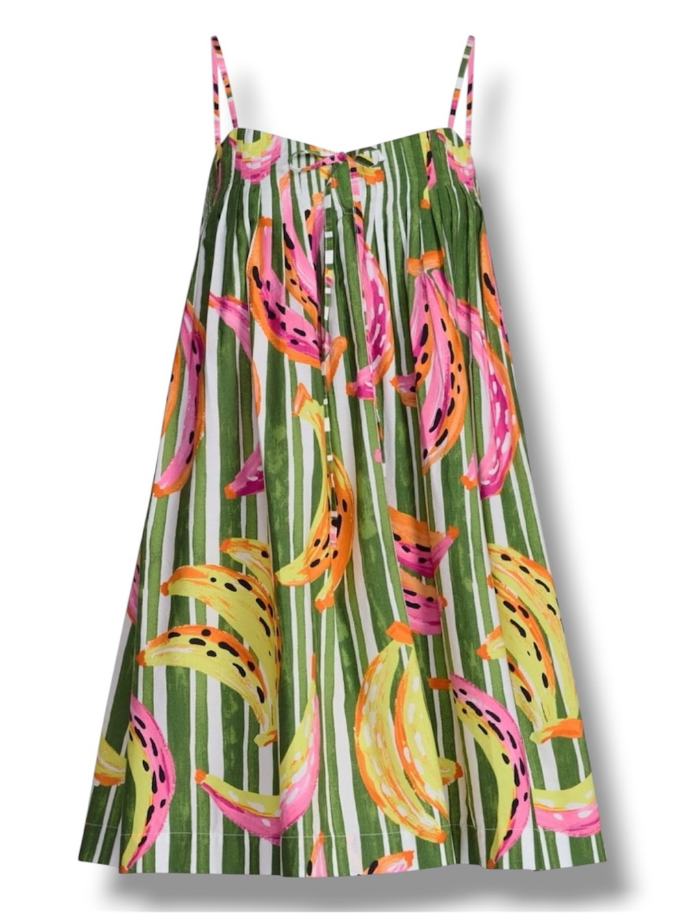 Women's Free Assembly Cotton Pintuck Bananas Mini Dress - Size XXL - NWT